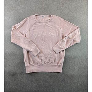 Hiro Clark‎ Sweatshirt Womens XS Dust Pink Los Angeles Ltd. Edition French Terry